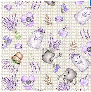 Estampa Lavanda   Ref:  E331