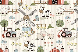 Estampa Minha Fazendinha Ref:  612