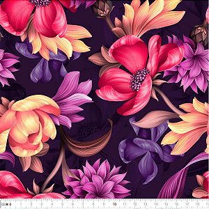 Estampa Floral Vintage  Ref: E2265
