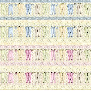 Estampa Barrados Hora de Dormir  REF:  DS373