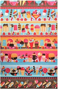 Estampa Barrados Sorveteria REF: 48821