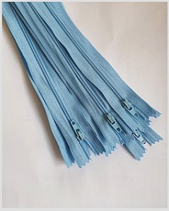 Zíper Azul Claro