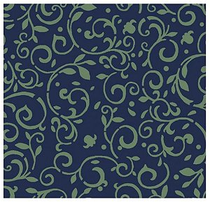 Estampa Arabesco Azul REF:200641