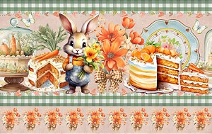 Estampa Barrados Páscoa Cakes REF:11613