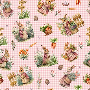 Estampa Corrida Páscoa Jardim das Tulipas