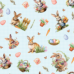 Estampa Corrida Páscoa Happy Easter REF: 11615