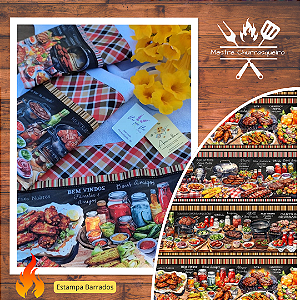 Estampa Barrado Mestre Churrasqueiro REF: 11475