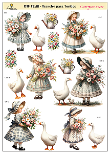 DTF UV - Transfer para Louças e Peças Rígidas Camponesas