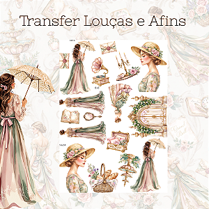 Transfer para Louças e Afins  - Vitoriana