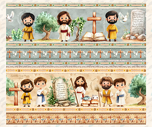 Estampa Barrados - Os Escolhidos