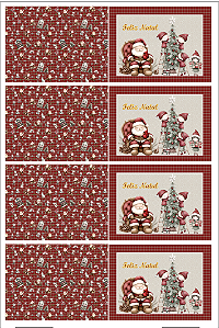 Painel Criativo Lugar Americano - Encantos Natalinos