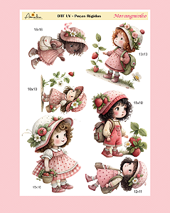 DTF UV - Louças e Peças Rígidas Moranguinhos