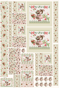 Painel Criativo ToteBag Moranguinhos