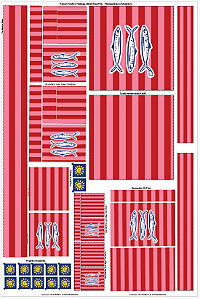 Painel Criativo ToteBag Sardinha Pink