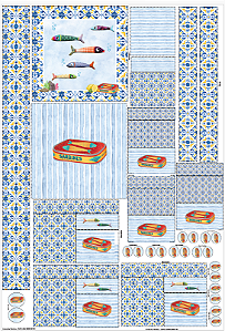 Painel Criativo ToteBag Sardinha