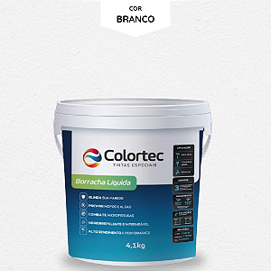 TINTA BORRACHA LIQUIDA 18L - COR BRANCO