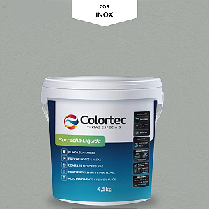 TINTA BORRACHA LIQUIDA 18L - COR INOX