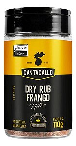 Dry Rub Frango Cantagallo O Tempero Ideal Para Aves 110g