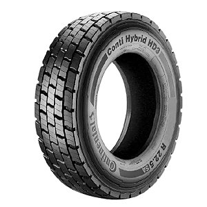 Pneu 275/80 R 22,5 16L CHd3 149/146 -  Borrachudo  Continental