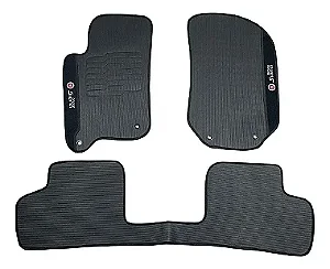Jogo De Tapete Para Fiat Grand Siena 13/23 Com Logo Bordado
