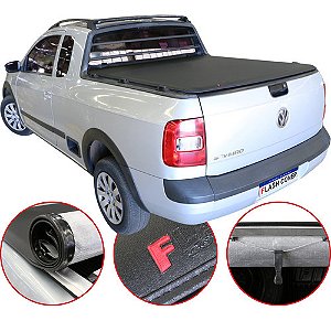 Capota Marítima Flash Force Saveiro Estendida C/Ganchos 2014/2026 Trek