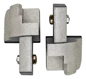 Par Suporte Capota Marítima Cantoneira Ah1116 Modelo Oval Flash Cover