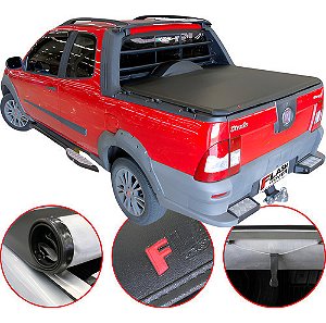 Capota Marítima Flash Force Strada Dupla C/Estepe e Ganchos 2009/2013