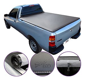 Capota Maritima Flash Cover Courier 1998 a 2016 + Par de Suporte