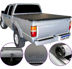 Capota Maritima Flash Cover L200 S/Grade 1995/2003 + Par de Suporte