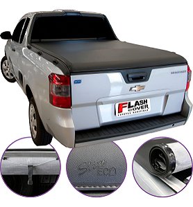 Capota Maritima Flash Cover Montana 2011 a 2022 + Par de Suporte