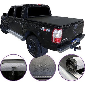 Capota Maritima Flash Cover Ranger Dupla 1994 a 2012 + Par de Suporte