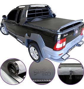 Capota Maritima Flash Cover Locker Estendida Com Estepe 2010 a 2013 + Par de Suporte