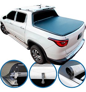 Capota Marítima Paraná Fiat Toro 2021 Até 2023 Trek Slim Completa