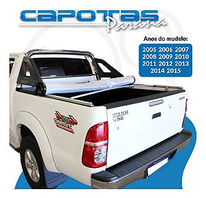 Capota Marítima Paraná Hilux Dupla Com Santo 2005 Até 2015 Trek