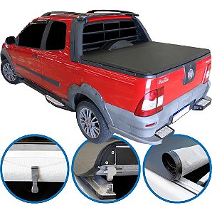 Capota Marítima Paraná Strada Dupla C/Estepe S/Gancho Até 2013 Trek