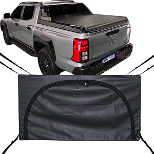 Bolsa Flash Cover Ecobag Caçamba Nova Triton Katana Nylon Preto 378L