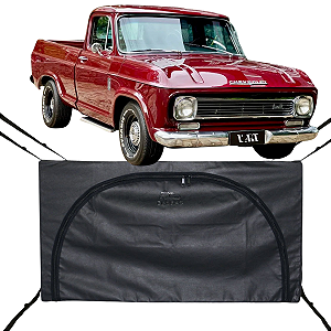Bolsa Flash Cover Ecobag Caçamba Chevrolet C10 Nylon Com Ziper 378L
