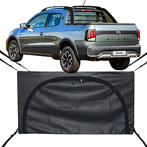Bolsa Flash Cover Ecobag Caçamba Saveiro Extreme Nylon Com Ziper 296L