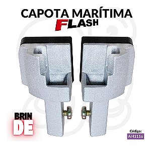 Capota Marítima Flash Cover Toro Dupla Até 2027+ Par de Suporte Trek