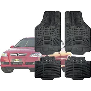 Jogo de Tapete Automotivo Carpete Borracha Completo Chevrolet Astra