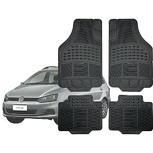 Jogo Tapete Automotivo Carpete Borracha Completo Volkswagem Spacefox
