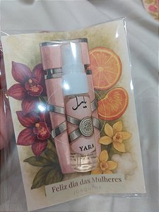 Cartão Mini Perfume 20ml - Yara Parfum