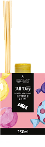 DIFUSOR DE AROMAS ALL DAY C/ CAIXA 250 ML - BUBBLE GUM