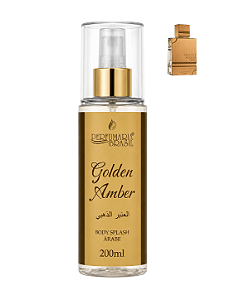 GOLDEN AMBER - Body Splash Árabe Unissex 200ml
