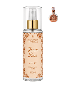 FARAH ROSE - Body Splash Árabe Feminino 200ml