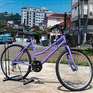 Bicicleta BT Mtb feminina 18v