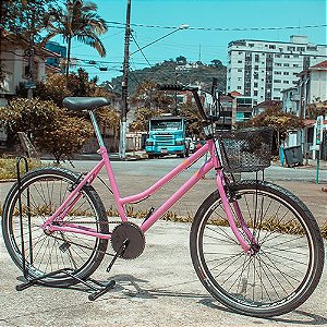 Bicicleta BT Mtb feminina semi luxo aro 26