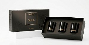 Kit 3 Velas Perfumadas Soul 50g