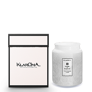 Vela Sândalo & Bergamota Copo Branco - 550g