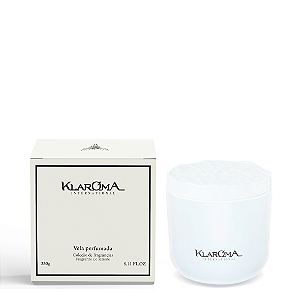 Vela Branca Cristal Freesia & Âmbar - 230g